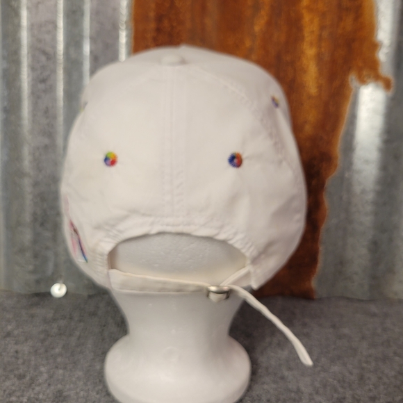 Disney White Cap with Rainbow Brim - Picture 5 of 7